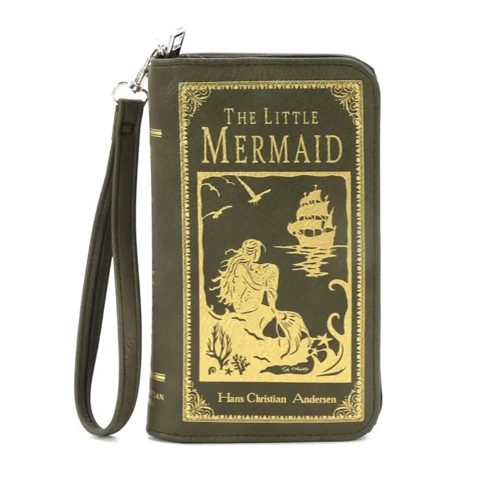 The Little Mermaid Book Wallet   NEW!  whimsical